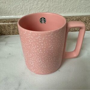 Starbucks Pink & White Speckled Confetti Mug 2019